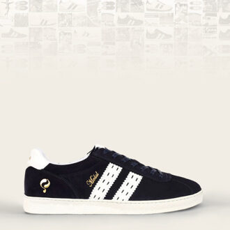 Sneaker medal donkerblauw/wit - maat 41