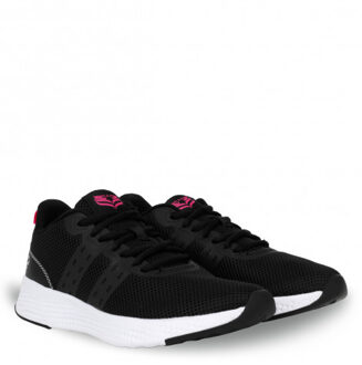 Sneaker oostduin zwart/neon roze - maat 36