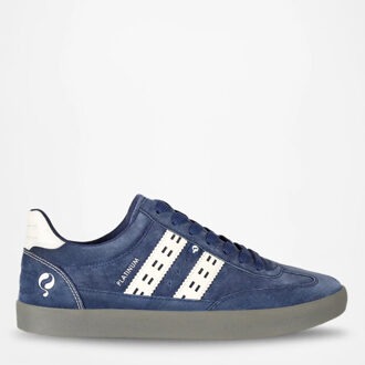 Sneaker platinum blauw/offwhite/grijs - maat 43