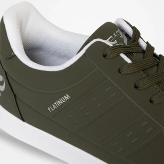 Sneaker platinum one leger/olive green Groen - 43