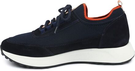 Sneaker Suede Navy Donkerblauw - 44