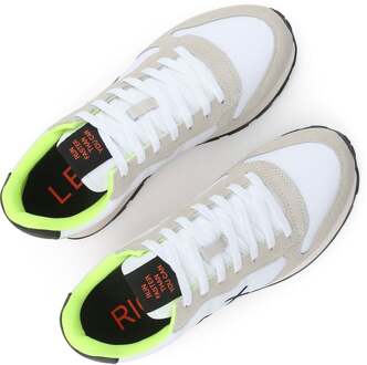 Sneaker Tom Fluo Wit Beige - 40,41,42,43,44,45