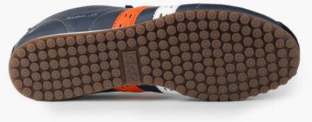 Sneaker typhoon sp donkerblauw/wit/oranje - maat 40
