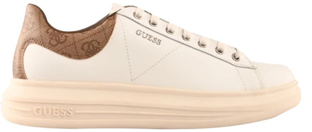 Sneaker Vibo Echt Leer Beige multi - 45