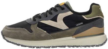 Sneakers 8802107 Zwart / Groen-44 maat 44