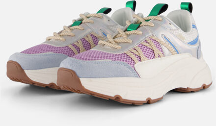 Sneakers blauw Textiel - 37,38,39,40