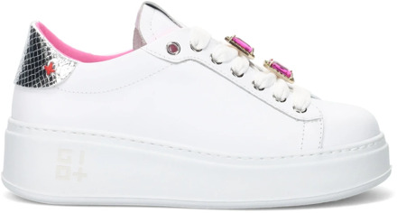 Sneakers Gio+ , White , Dames - 38 Eu,40 EU