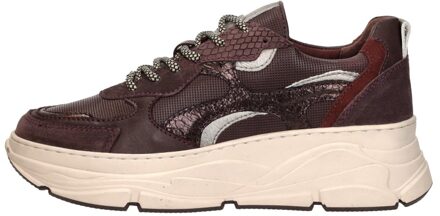 Sneakers Laag Bordeaux - 36