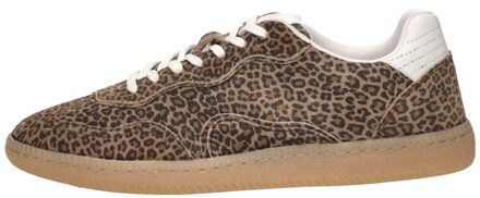 Sneakers Laag Cognac - 38