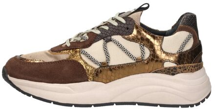 Sneakers Laag Donkerbruin - 42