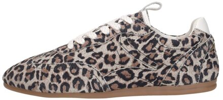 Sneakers Laag Middel Bruin Middelbruin - 37