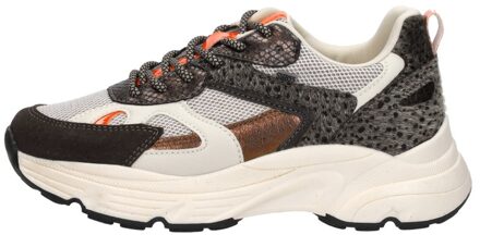 Sneakers Laag Taupe - 34