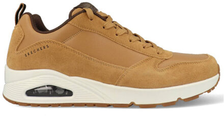 Sneakers - Maat 42 - Mannen - bruin/wit