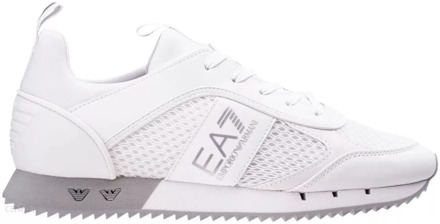 Sneakers - Maat 43 1/3 - Mannen - wit/zilver
