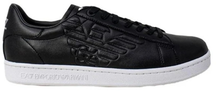 Sneakers - Maat 44 2/3 - Mannen - zwart/wit