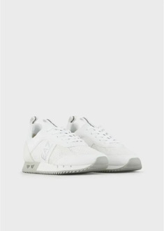 Sneakers - Maat 44 - Mannen - wit/zilver