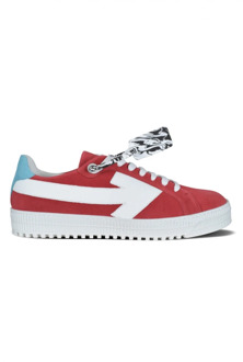 Sneakers Off White , Red , Heren - 45 EU