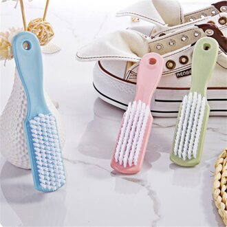 Sneakers Schoen Cleaning Borstels Plastic Handvat Schoen Borstel Wassen Wc Lavabo Pot Gerechten Thuis Cleaning Tools 17*3.5*2 Cm