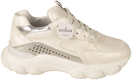 Sneakers van hoge kwaliteit stof voor vrouwen Hogan , White , Dames - 40 EU
