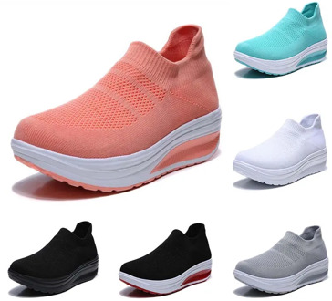 Sneakers Women Plus Size Femme Women's Shoes New Vulcanize Sneakers Shoes Girl Thick Bottom Loafers Slip On Female Women Shoe
