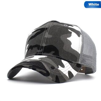 Sneeuw Camo Baseball Caps Mannen Zomer Mesh Cap Camouflage Hoed Voor Mannen Vrouwen Zomer Dad Hoed Caps WT
