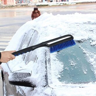 Sneeuw Ijskrabber Snowbrush Schop Removal Brush Winter Tool Voorruit