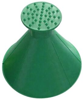 Sneeuw Remover Magical Car Voorruit Kegel Vormige Duurzaam Eenvoudige Handig Sneeuw Remover Tool Schop Trechter groen