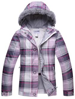 Sneeuw winter Ski Jas vrouwen uitverkoop womens skikleding dames snowboard jassen skiën kleding H80 rood / L