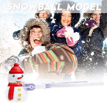Sneeuwbal Maker Tool Met Handvat Voor Sneeuw Bal Gevechten Voor Kinderen En Volwassenen Vechten Sneeuwpoppen Sneeuw Ballen Klem Zand mold Gereedschap 120
