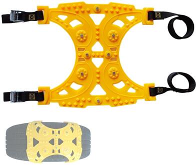 Sneeuwkettingen Universele Sneeuw Sneeuwkettingen Band Spikes Anti-slip Verdikte Sneeuwkettingen Voor Auto SUV Spikes Voor Auto banden Voor Winter