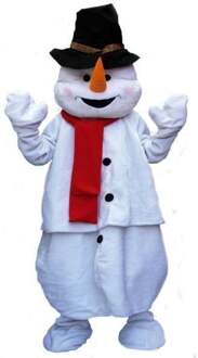 Sneeuwman kostuum big pluche