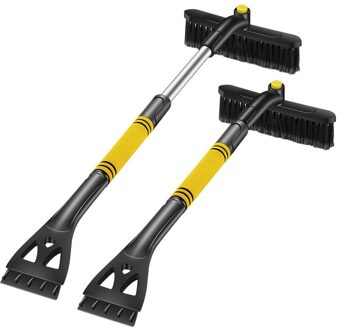 Sneeuwruimen Artefact Voor Auto Sneeuwruimen Schop Sneeuw Vegen Borstel Sneeuw Removal Sneeuwschuiver Glas Ontdooien Winter