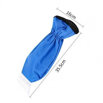 Sneeuwruimen Verdikte Schede Waterdichte Winter Tool Auto Ijskrabber Voor Winter Winter Tool Auto Ijskrabber Voor Winter Blauw
