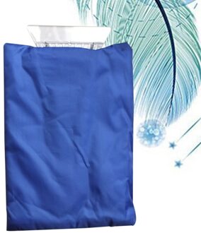 Sneeuwschuiver Auto Sneeuw Schraper Ijs Cleaner Sneeuw Cleaner Voor Voorruit Met Handschoen (Blauw)