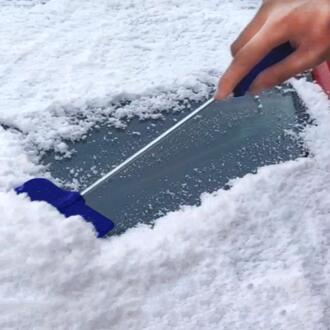 Sneeuwschuiver Schop Afneembare Multifunctionele Ijskrabber 2-In-1 Sneeuw Verwijderen Schroevendraaier Gereedschap Voor Auto Vrachtwagen