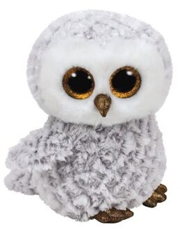 Sneeuwuil Ty Beanie knuffel owlette 24 cm Multi