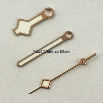 Sneeuwvlok Horloge Handen Lichtgevende Zilver/Rose Gold/Yellow Fit NH35 NH36 ETA2824 2836, miyota 8215 821A 8205,DG2813 3804 Beweging B-fit nh35 nh36