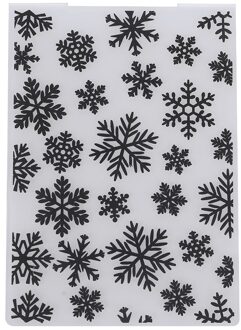 Sneeuwvlok Plastic Embossing Map Card Making Scrapbooking Papier Diy Craft Decoratie Benodigdheden