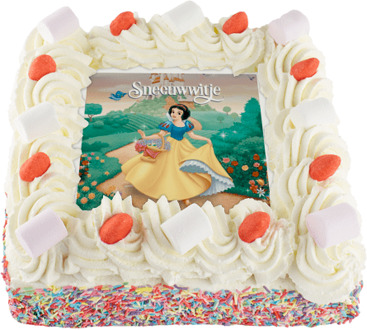 Sneeuwwitje Slagroomtaart