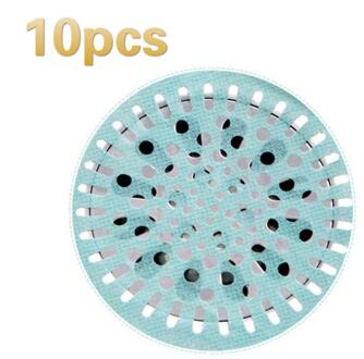 Snel ! 10Cm Keuken Wegwerp Drain Sticker Haar Filter Afvoer Gootsteen Badkamer Schoonmaken Papier Drain Stopper Stickers 10stk