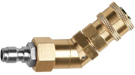 Snel Aansluiten Pivoting Koppeling Voor Hogedrukreiniger Nozzle, Schoonmaken Moeilijk Te Bereiken Gebieden, Met 1/4 Inch,3600Pis, Rotatie Hoek O