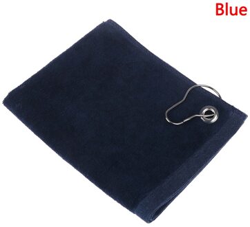 Snel Droog Washandje Zwemmen Handdoeken Sport Wandelen Golf Handdoek Handdoek Met Haak Outdoor Running Zwemmen Accessoires blauw