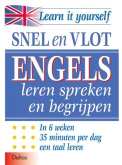 Snel en vlot Engels leren spreken en begrijpen - Boek Deltas Centrale uitgeverij (9024379490)
