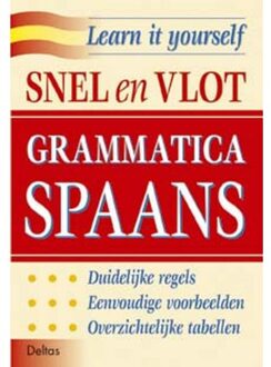 Snel en vlot grammatica Spaans - Boek Deltas Centrale uitgeverij (9024376394)