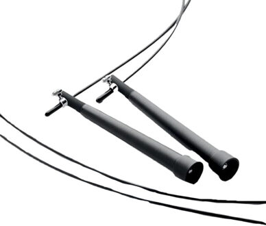 Snel springtouw Zwart - One size