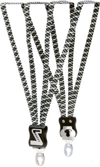 Snelbinder Extra Lang Omafiets Zwart Wit