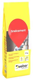 snelcement 2 kg Grijs