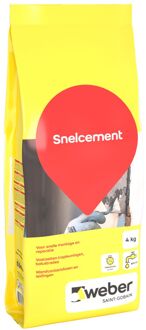 snelcement 4 kg Grijs