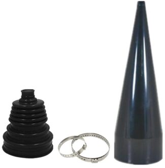 Snelheid Stofkap Kit Klem Siliconen Cv Boot Bal Ronde Rubber 140Mm X 86Mm Constante Universele Cv Joint boot Auto Accessoires 2stk