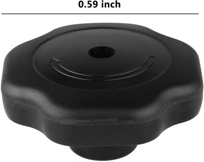 Snelkookpan Knoppen Bakeliet Snelkookpan Handvat Knop Schroef Explosieveilige Fornuis Deksel Knop Vervanging Keuken Accessoire 1.5cm